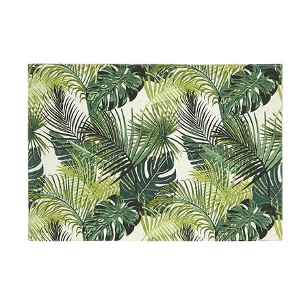 

Set of 2 Palm Leaf Cotton Placemat 13 x 19