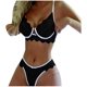 thumbnail image 1 of Lingerie For Women Mesh Lingerie Set For Women For Sex Naughty Sexy See Through Teddy Party Costume Gift, 1 of 5