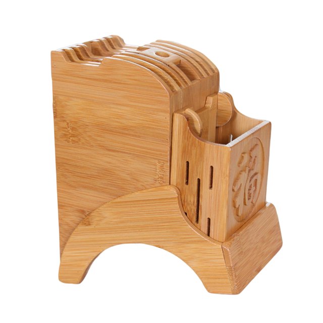 Multi Function Holder Kitchen Supplies Storage Rack Kitchen Tool Holder Bamboo Holder