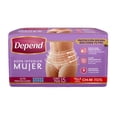 thumbnail image 2 of Ropa Interior para incontinencia Depend mujer pañal mediano 120 Piezas, 2 of 5