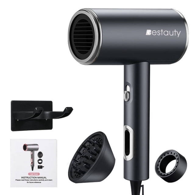 Secador de pelo portátil Bestauty Secador de pelo eléctrico de bajo ruido para
