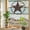 brown, variant on Vintage Flowers Privacy Window Film, Decorative Stained Glass Window Film, White Country Lily Floral Plant Branch Resuable Rainbow Static Cling for Home Bathroom Living Room Glass Door 17.7"x39.3"
