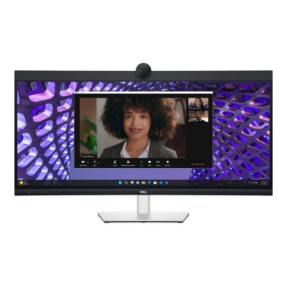 Dell P3424WEB - LED monitor - curved - 34" (34.14" viewable) - 3440 x 1440 UWQHD @ 60 Hz - IPS - 300 cd/m�� - 1000:1 - 5 ms - HDMI, DisplayPort, USB-C - speakers - with 3 years Advanced Exchange Basic Warranty