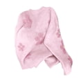 thumbnail image 4 of Timegard Hauts en Tricot pour Femmes Col Rond Manches Longues Chandail Fleuri Automne Hiver Mignon Chaud Confortable, 4 of 7