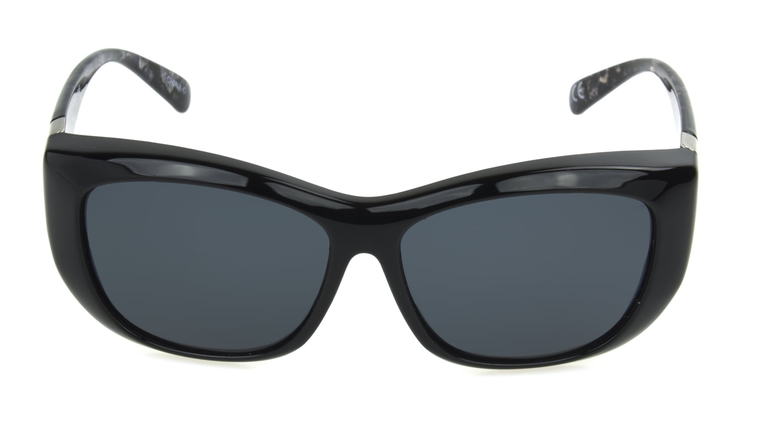 Solar Shield Dioptics Cat Eye Black Sunglasses