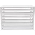 thumbnail image 3 of Air Conditioner Fence Panels AC Fence 4 Panels Outdoor Privacy Fence Covers, Condenser Protective Cover,Aluminum Alloy AC Privacy Screen Perfect to Trash Can Enclose Pool Equipment and A/C Units, 3 of 9