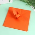 thumbnail image 4 of OFFIGAM 500 Pieces Orange Origami Paper Sheets for Crafts, Folding Art, Kids and Adult Handcraft Supplies, 4 of 5