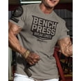 thumbnail image 2 of Gymish Bench Press Workout T-Shirt for Men – Funny Gym Shirt, Deadlift & Lifting Tee, Men's Workout Shirts, Athletic Gym Clothes, 2 of 5