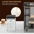 thumbnail image 2 of Zzistar Fully Automatic Coffee Machine ,Espresso Coffee Machine with Automatic Milk Frothing ,Tft Screen , 120V/60Hz/1350W,Gold, 2 of 7