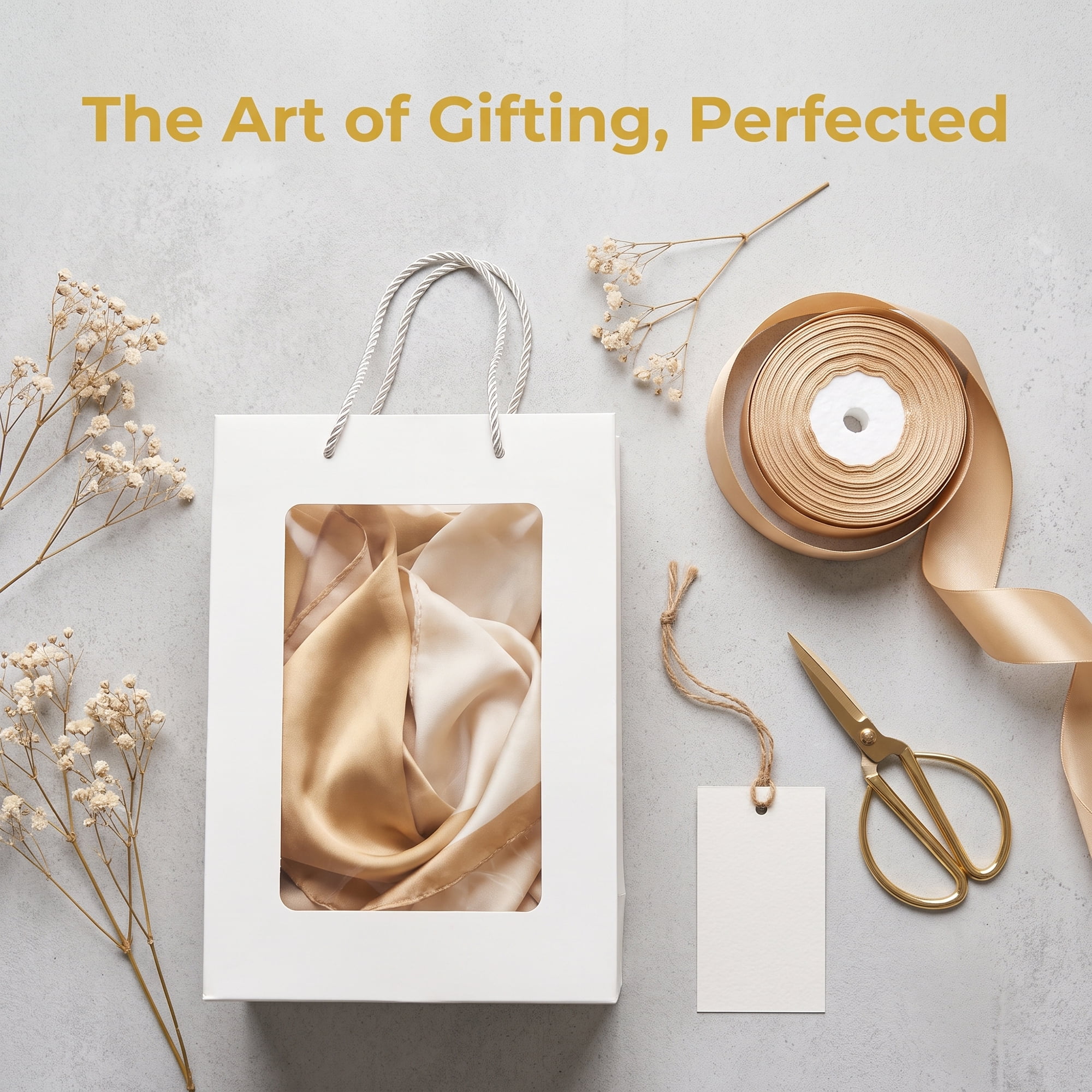 Unique Bargains Gift Bags with Handles to Elevate Gifting White 7.9" x 5.9" x 11.8"