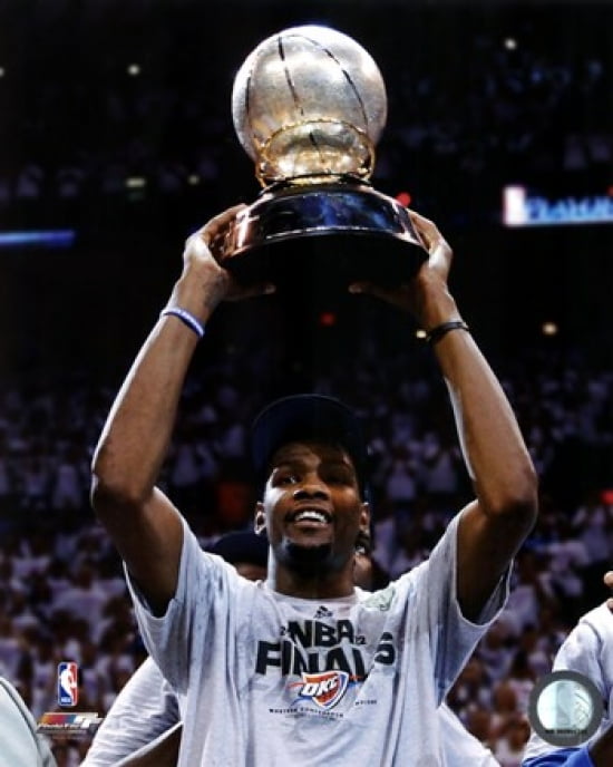Western Conference 2012 Nba Champions Kevin Durant With The 2012