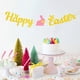 thumbnail image 4 of Xihbxyly Bandera de Pascua, Diseño de Papel Brillante, "Felices Pascuas" y Conejito con Huevos, Decoración Vibrante para Fiestas, Decoración de Interior y Exterior, Primavera, 20 X 20 Cm, 4 of 6