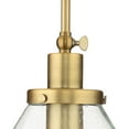 thumbnail image 6 of P500384-163-Progress Lighting-Hinton - 1 Light Pendant In Farmhouse Style-14 Inches Tall and 16 Inches Wide-Vintage Brass Finish    -Traditional, 6 of 11