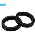 thumbnail image 2 of Key Caps Covers Rings, 15 Pack 1.2" Keys Identifiers Covers Coding Tags Marker Round Silicone Sleeve for Office House Apartment, Black, 2 of 5