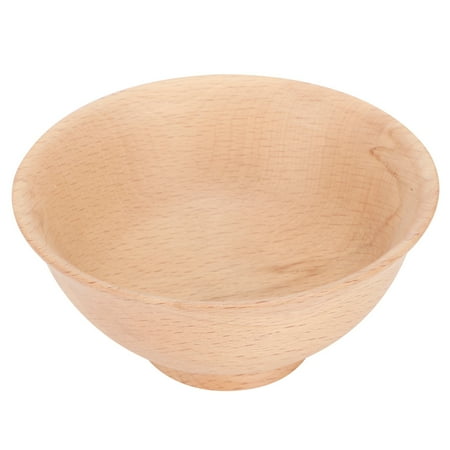 

Dishwasher Safe Anti-Hot Wooden Bowl Salad Bowl For Home Condiments Snacks Spices Herbs & Dips Kitchen Accessory Restaurant Flower Side Bowl