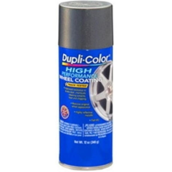 Duplicolor HWP102 11 oz Aerosol High Performance Wheel Coating Paint, Graphite