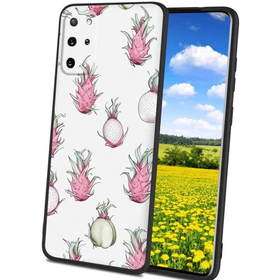Compatible with Samsung Galaxy S20+ Plus Phone Case, dragon-fruit5-23 Case Silicone Protective for Teen Girl Boy Case for Samsung Galaxy S20+ Plus