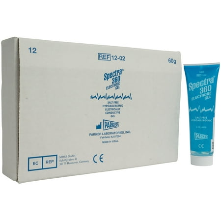 - Parker Labs 12-02 Spectra 360 Electrode Gel 2 oz Tube - Box of 12 Tubes