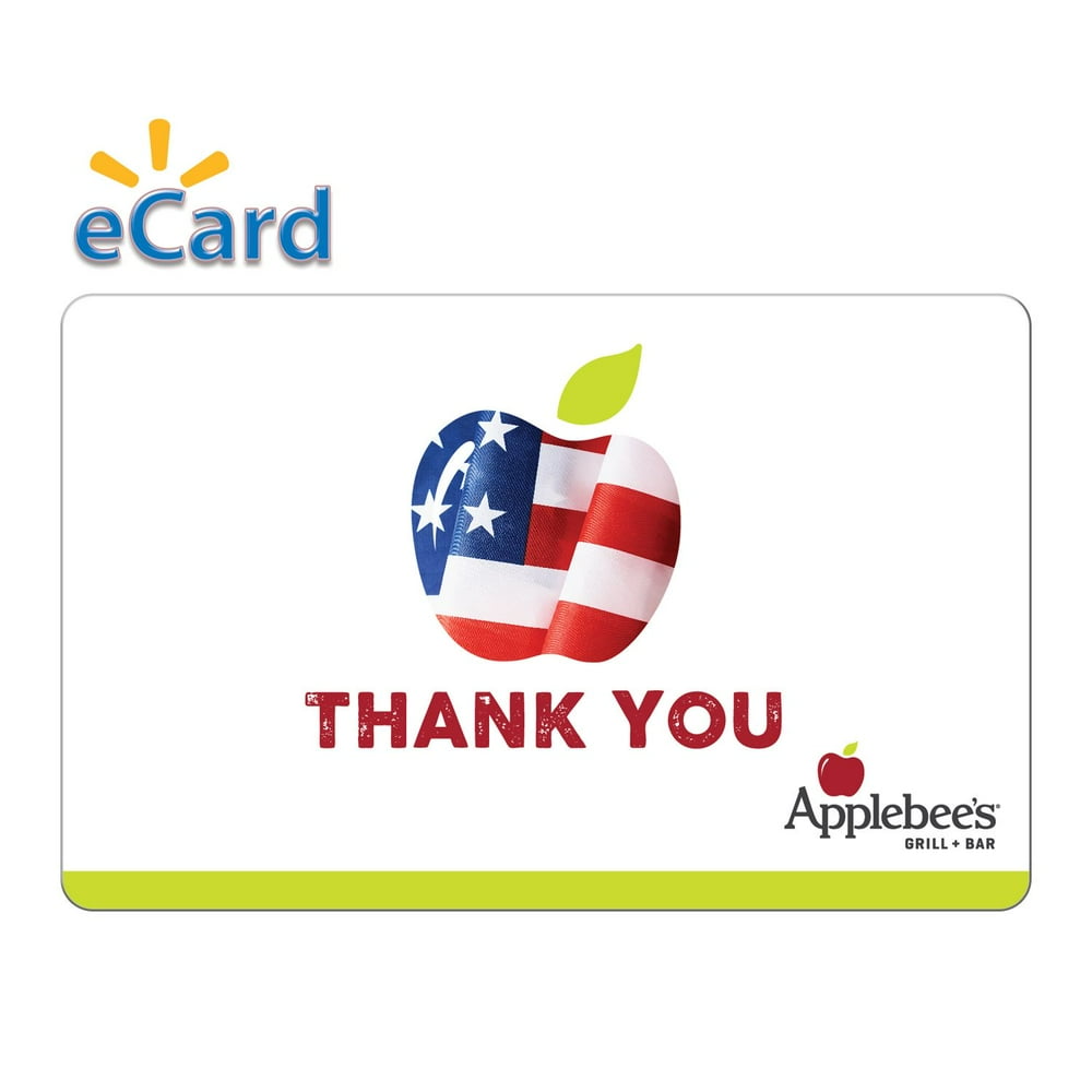 Applebee's (Veterans) $15 Gift Card (Email Delivery ...
