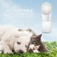 thumbnail image 4 of Bebedero para perros de 300 ml, producto para exteriores de plástico portátil no tóxico para mascotas (blanco) Tmvgtek Para estrenar, 4 of 7