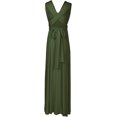 thumbnail image 3 of GHSDFBB Womens Transformer/Wrap Infinity Dresses Maxi Cocktail Gown Long Dress, 3 of 7