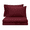 Burgundy, variant on I DO King Size Natural Bed Sheet Set, Long-Staple Combed Cotton Sheets, Extra Deep Pocket, Fade Resistant Hypoallergenic Pillowcase & Bedding Set