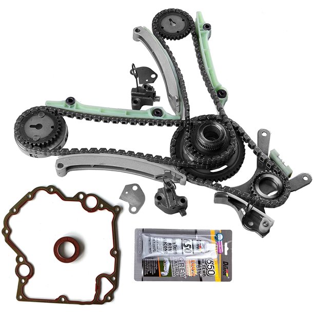 SCITOO Timing Chain Cover Gasket Kit fits for 2002 2010 TCS46000
