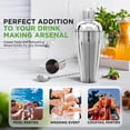 thumbnail image 5 of 7 Pcs. Bartender Set - Drink Mixer with Essential Bar Accessory Tools with Cocktail Shaker, 5 of 7