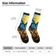 thumbnail image 2 of Balery Colorful Cloud Butterfly Sunflower Calcetas Largas con Estampado para Hombre y Mujer – Suaves y Transpirables, Talla Única (US 5-11), 2 of 6