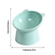 thumbnail image 3 of Comedero Inclinado para Gatos Plato Comida Ergonómico Cara Plana () Azul, 3 of 3