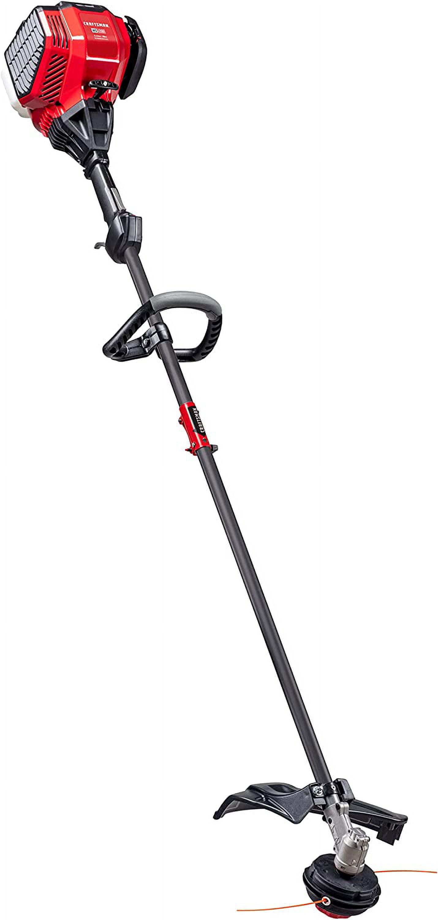 CRAFTSMAN WS4200 30cc 4-Cycle 17-Inch Straight Shaft Gas String Trimmer, Attachment Capable