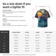 thumbnail image 5 of Fotbe Palm Trees Camisa Estampada de Manga Corta para Hombre, Casual de Verano, Estilo Playero, Sin Arrugas-Large, 5 of 5