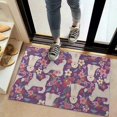 thumbnail image 2 of Goldendoodle Dog and Flower Floral Door Rugs,Washable Non Slip Door Mats Indoor,Decorative Door Mats,Entry Mat Indoor for Entrance,Bedroom,Kitchen,Bathroom,20"x32", 2 of 6