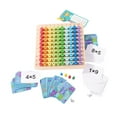 thumbnail image 2 of tabla de multiplicar,Juego de mesa de multiplicación Montessori de madera,Tablero de multiplicación de matemáticas de madera educativo,Tablero de bloques de conteo de matemáticas para, 2 of 9