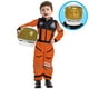 Photo 1 of Astronaut Helmet with Orange Customer Set Movable Visor Pretend Play Toy Set for Halloween Cosplay Party Supplies 5-7 Years