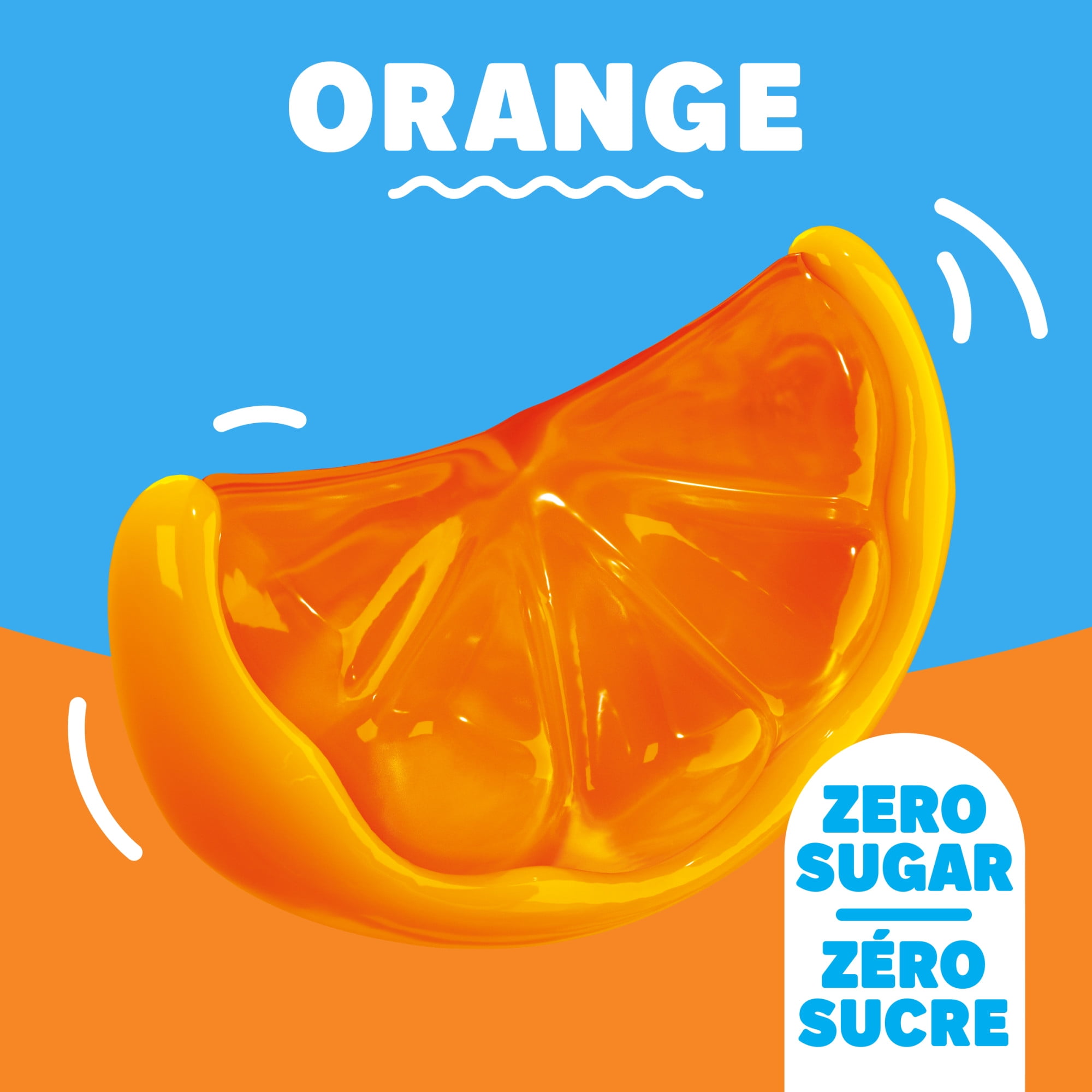 Mélange De Poudre Pour Gelée Orange, Sans Sucre Ajouté, Boîte De 10, 2 G