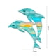 thumbnail image 2 of Pegatinas De Pared De Delfines, Pegatinas De Pared De Animales Subacuáticos Extraíbles Para Decoración De Dormitorio O Guardería 1 Par Cateissary HA036489-00, 2 of 6