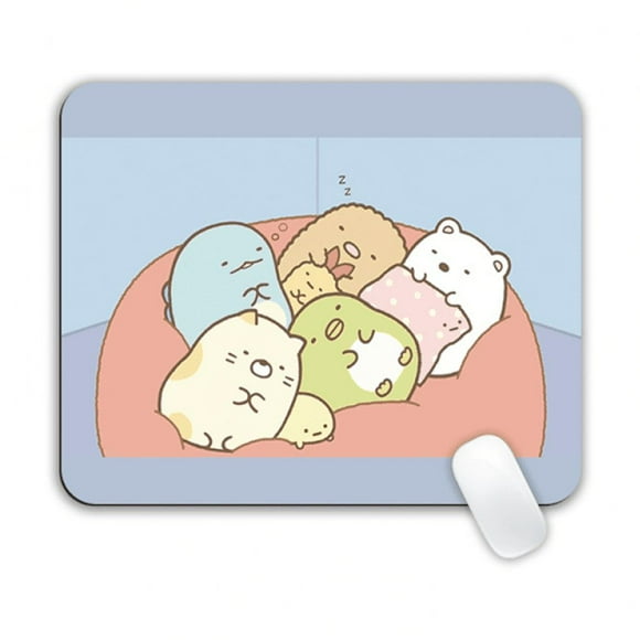 Kaymaz Mouse Pad Oyun Mouse Pad Karikatür Mouse Pad Kauçuk Mouse Pad Ofis Mouse Pad 180*220*2mm Mavi
