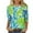 Multicolor Plus Size Blouse for Women_y, variant on CYMMPU Floral Pattern 3/4 Sleeve Spring Tops Summer Fashion Shirts Crew Neck Loose Fit Tunic Tops Boho Blouses for Women Dressy Casual Lightweight Basic T-Shirts Multicolor XXXXL