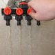 thumbnail image 4 of Divisor de manguera de 4 vías, distribuidor de grifos de agua de 3/4 ", conector de agua de riego por goteo de plástico, conector de manguera de jardín kaili Sencillez, 4 of 5