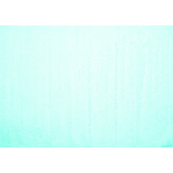 Ahgly Company Indoor Rectangle Solid Turquoise Blue Modern Area Rugs, 8' x 12'