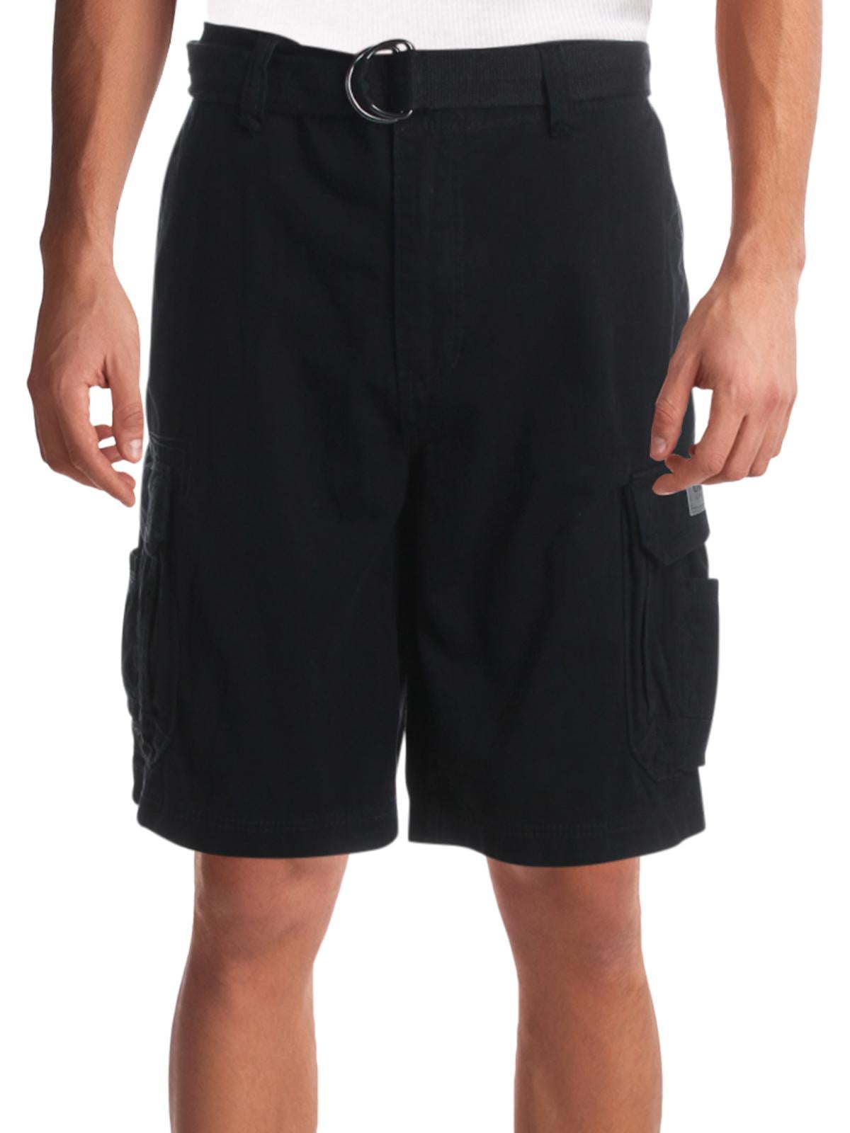 Unionbay - Unionbay Mens Woven Belted Cargo Shorts - Walmart.com ...