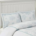thumbnail image 2 of Harbor House 3-Piece PALMETTO BAY Comforter Set,  white/blue,Embroidered, 2 of 5