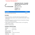 thumbnail image 2 of Outlet Heater Hose Set - Compatible with 2007 Chevy Silverado 1500 Classic 4.3L V6, 2 of 2
