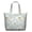 White-68, variant on Aesthetic Floral Design Weekender Bag, Large Capacity Carry-On Tote with Secure Zipper Closure for Women