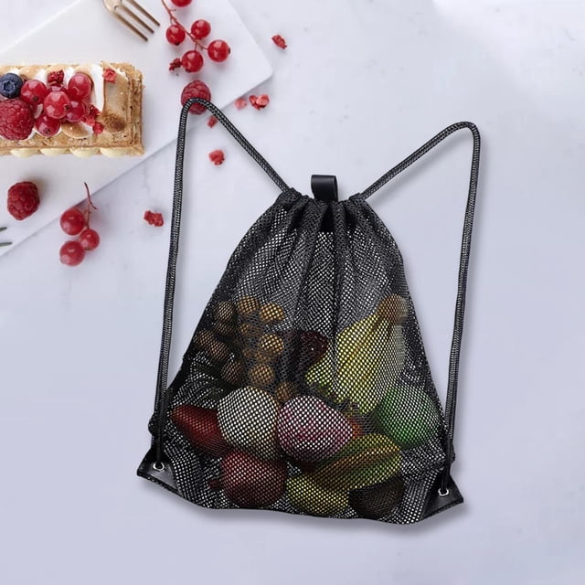 Mochila de malla con cordón perfecl 40cmx45cm