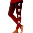 thumbnail image 1 of Zhanying Leggings de Noël pour Femmes Vert Style Xmas Laid Jupe Plissée Infroissable Rouge TG, 1 of 6
