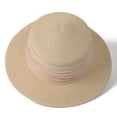 thumbnail image 6 of Mgmyaa Women French Style Pearl Flower Summer Bucket Hat Elegant Wide Brim Beach Vacation Cap Foldable Lightweight Sun Protection Headwear by Mgmyaa, 6 of 9