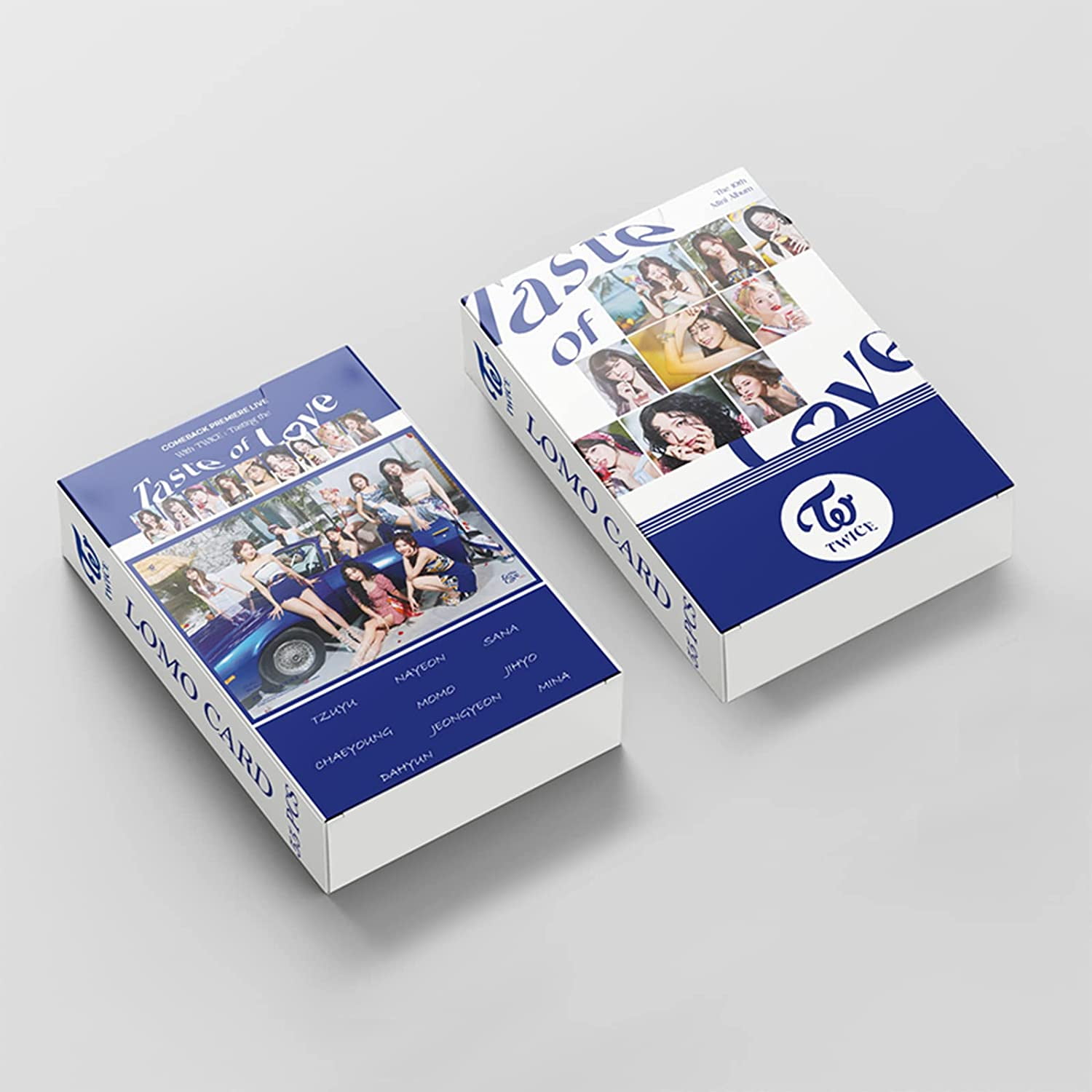Twice Photo Cards 55 Pcs Lomo Cards Taste Of Love New Album Photocards Gift For Fans Daughter Walmart Com