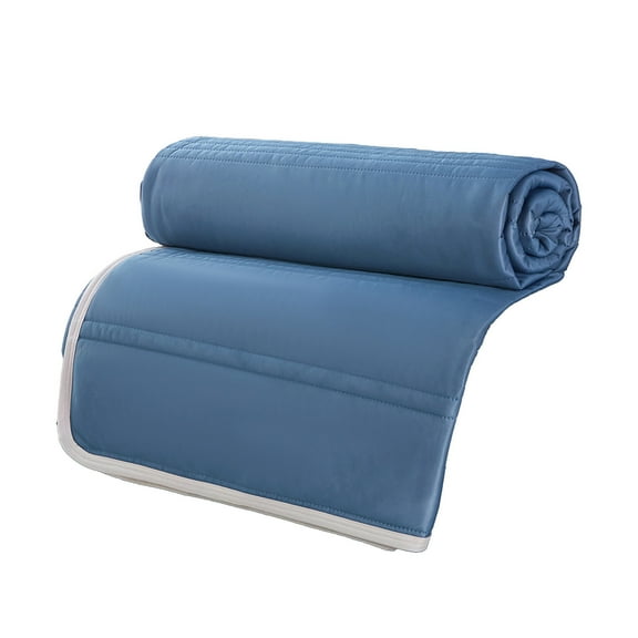 HOARBOEG 39*27in Cooling Lightweight Blanket for All Seasons Down, Super Soft Polyester Quilt Blanket, Throw Bedding for Air Conditioning